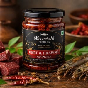 Beef & Prawns Mix Brand Meenerchi Pickles